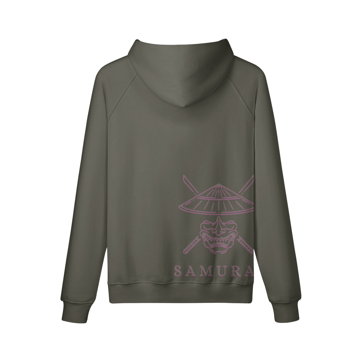 Kuscheliger Hoodie Innenseite mit Sweatfleece Samurai-ASIA-Shirts