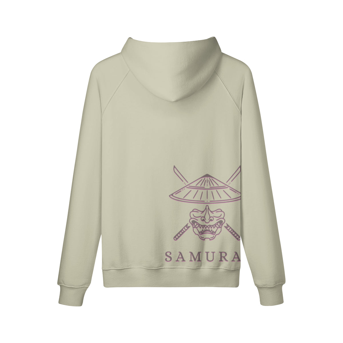 Kuscheliger Hoodie Innenseite mit Sweatfleece Samurai-ASIA-Shirts
