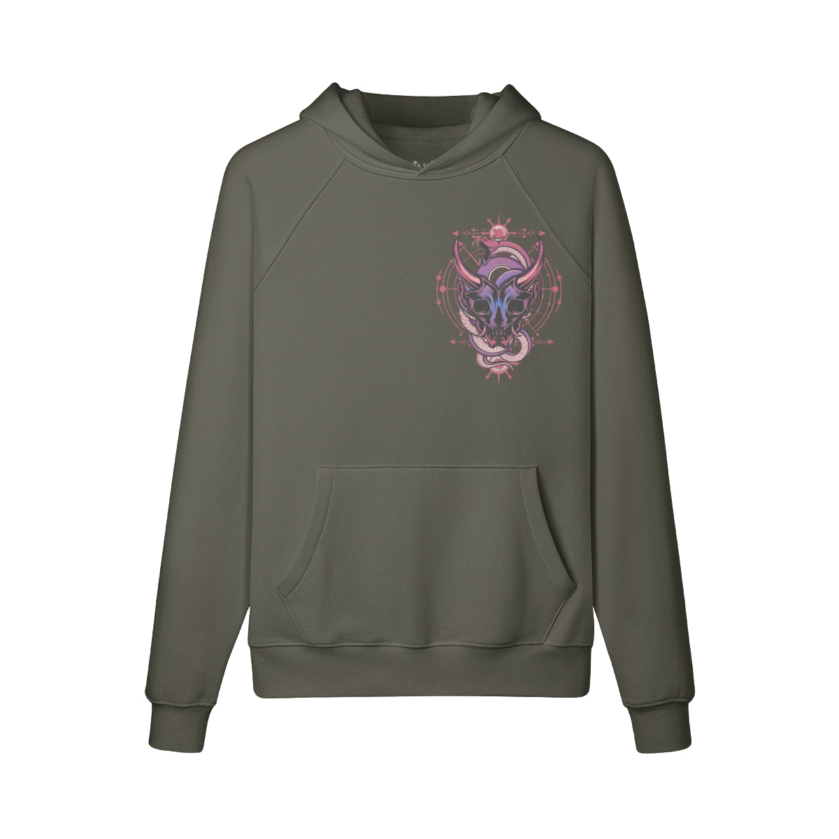 Kuscheliger Hoodie Innenseite mit Sweatfleece-ASIA-Shirts