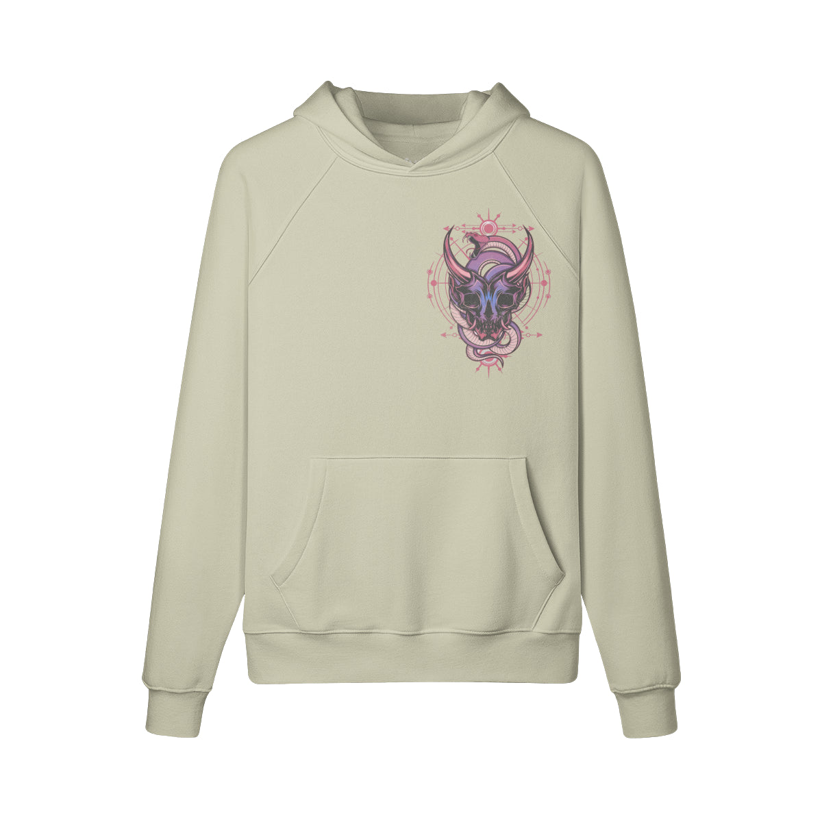 Kuscheliger Hoodie Innenseite mit Sweatfleece-ASIA-Shirts