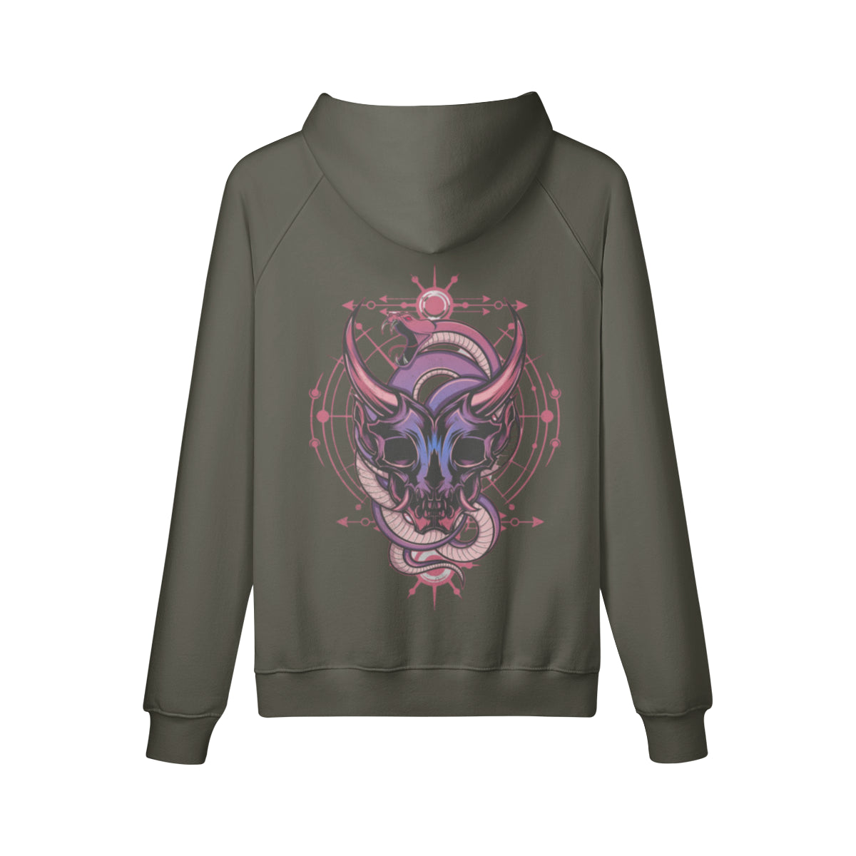 Kuscheliger Hoodie Innenseite mit Sweatfleece-ASIA-Shirts