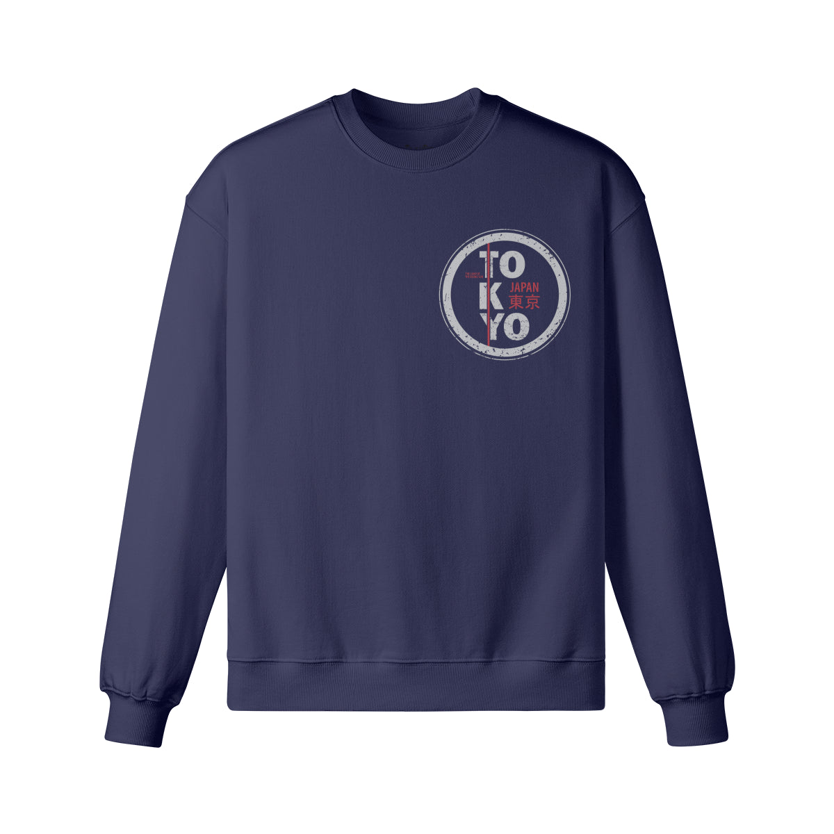 Heavyweight Oversized Sweatshirt Tokyo print-ASIA-Shirts