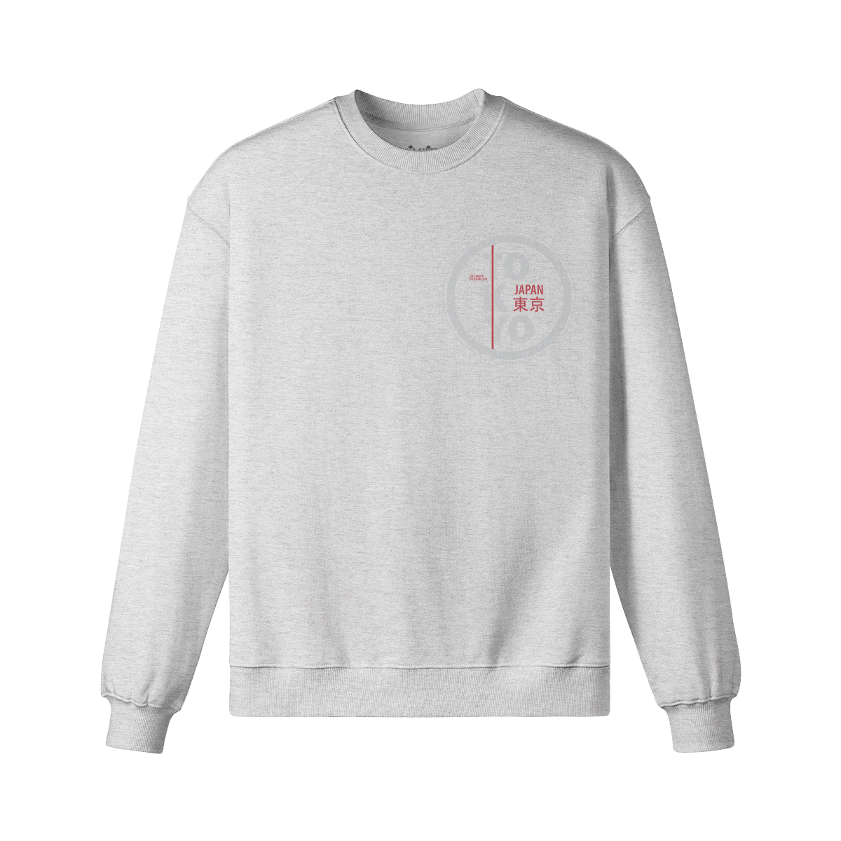 Heavyweight Oversized Sweatshirt Tokyo print-ASIA-Shirts