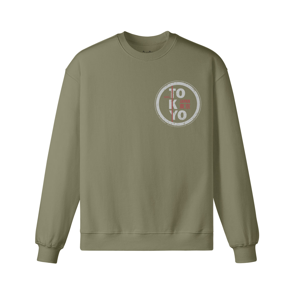 Heavyweight Oversized Sweatshirt Tokyo print-ASIA-Shirts