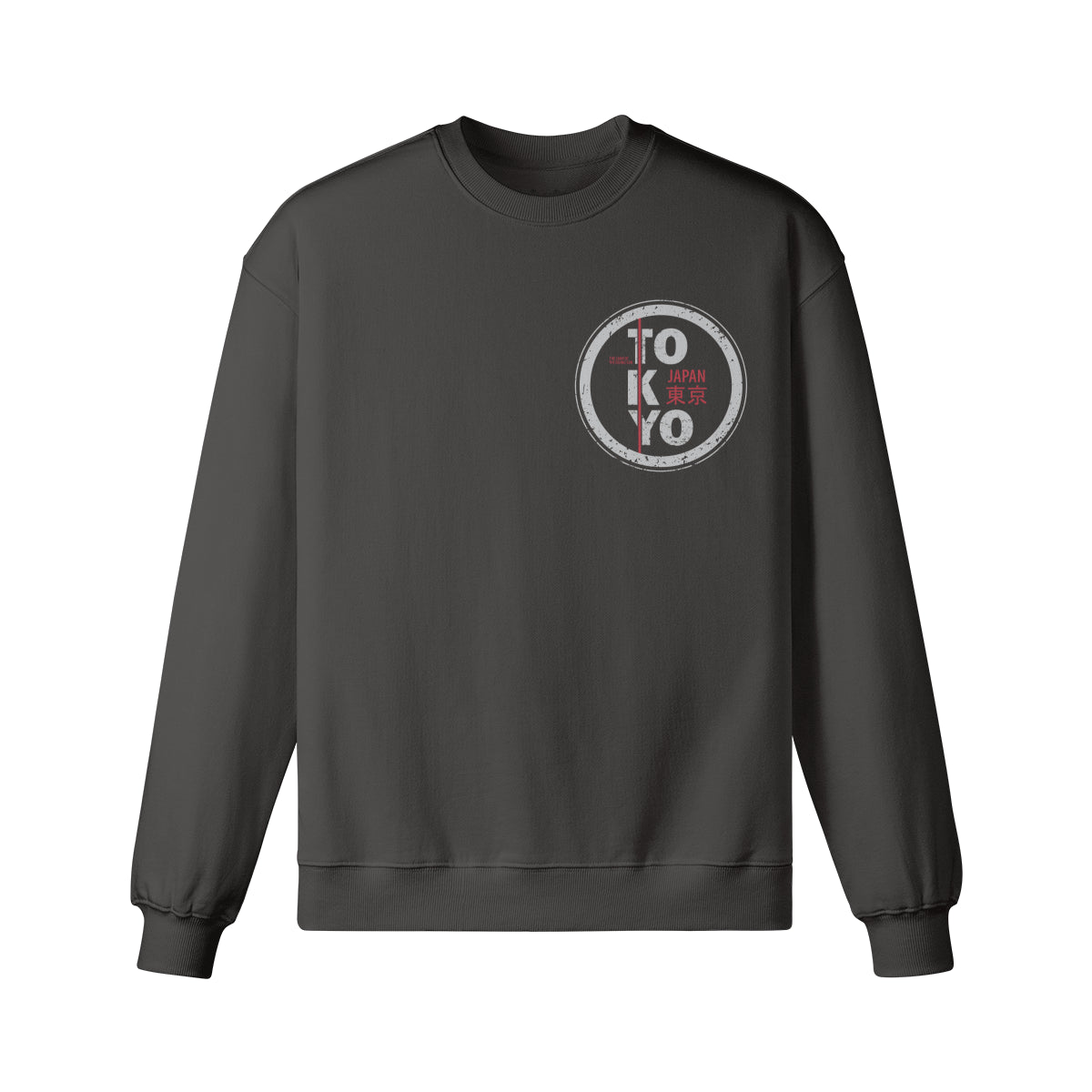 Heavyweight Oversized Sweatshirt Tokyo print-ASIA-Shirts