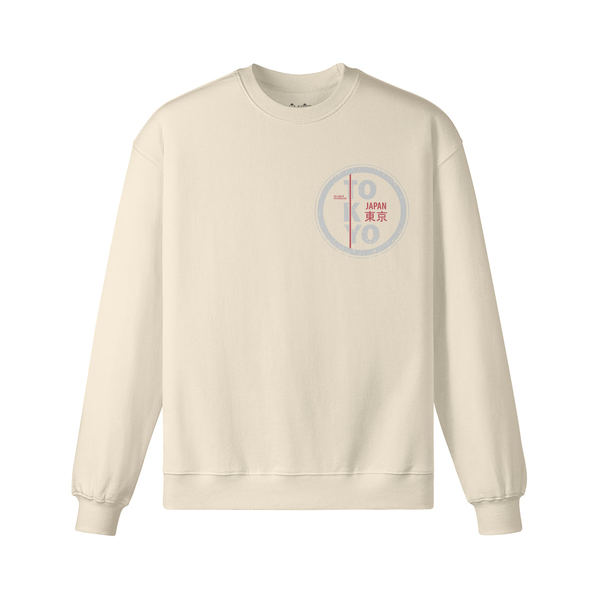 Heavyweight Oversized Sweatshirt Tokyo print-ASIA-Shirts