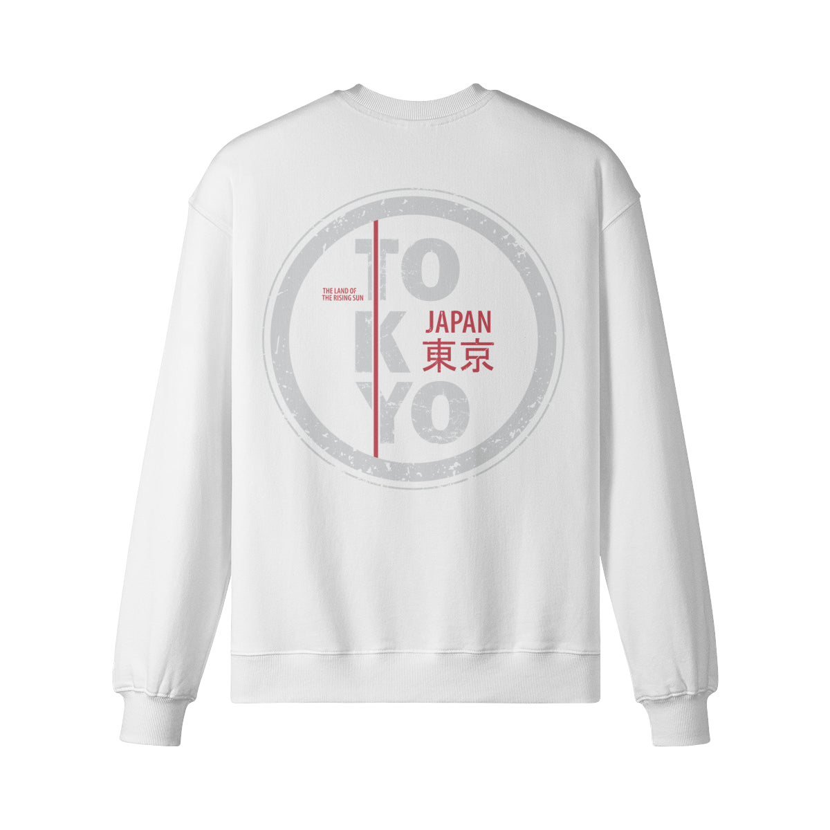 Heavyweight Oversized Sweatshirt Tokyo print-ASIA-Shirts