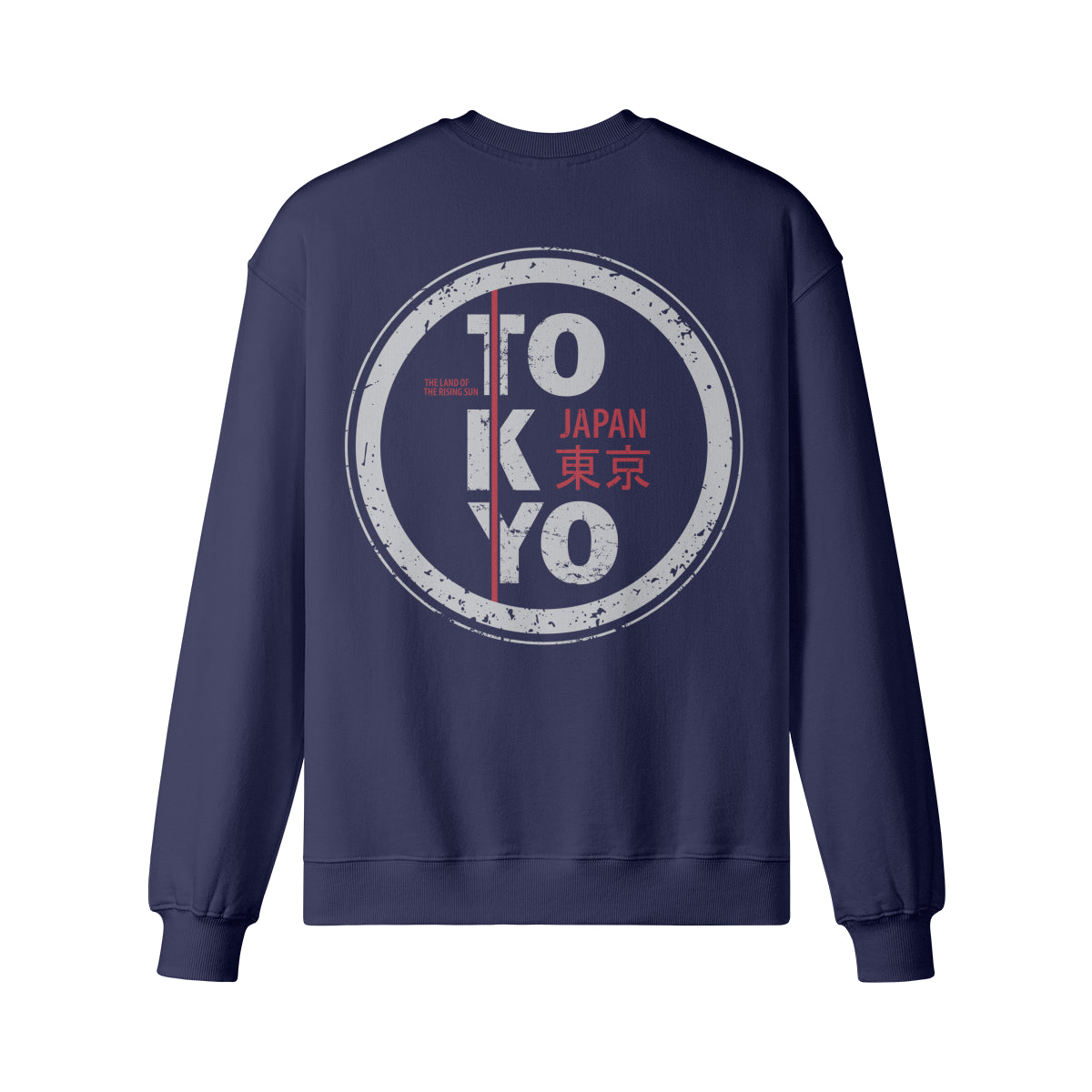Heavyweight Oversized Sweatshirt Tokyo print-ASIA-Shirts