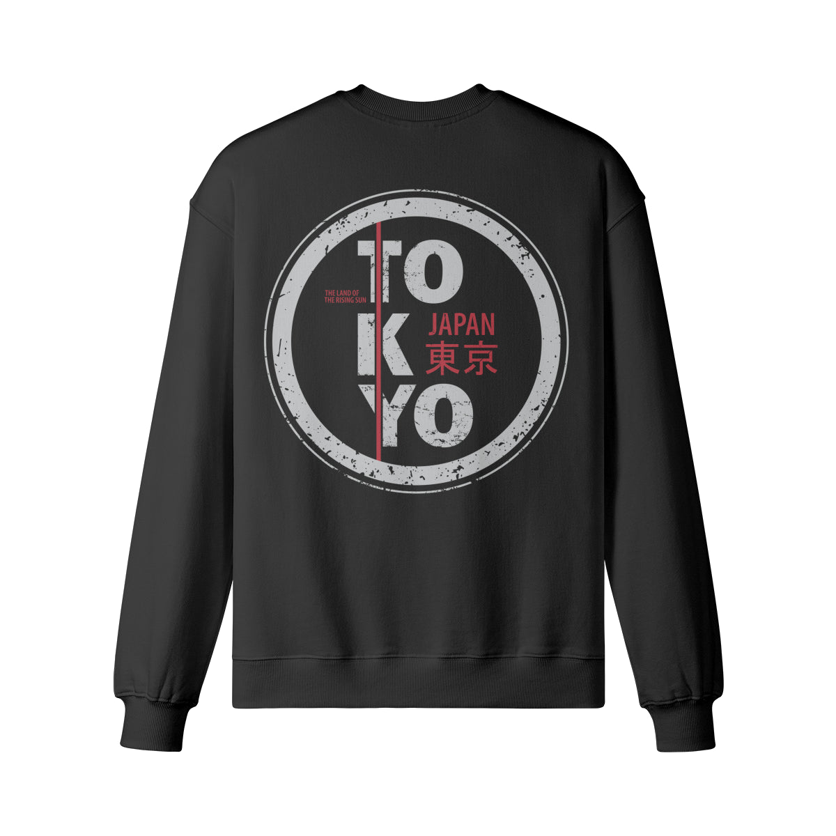Heavyweight Oversized Sweatshirt Tokyo print-ASIA-Shirts