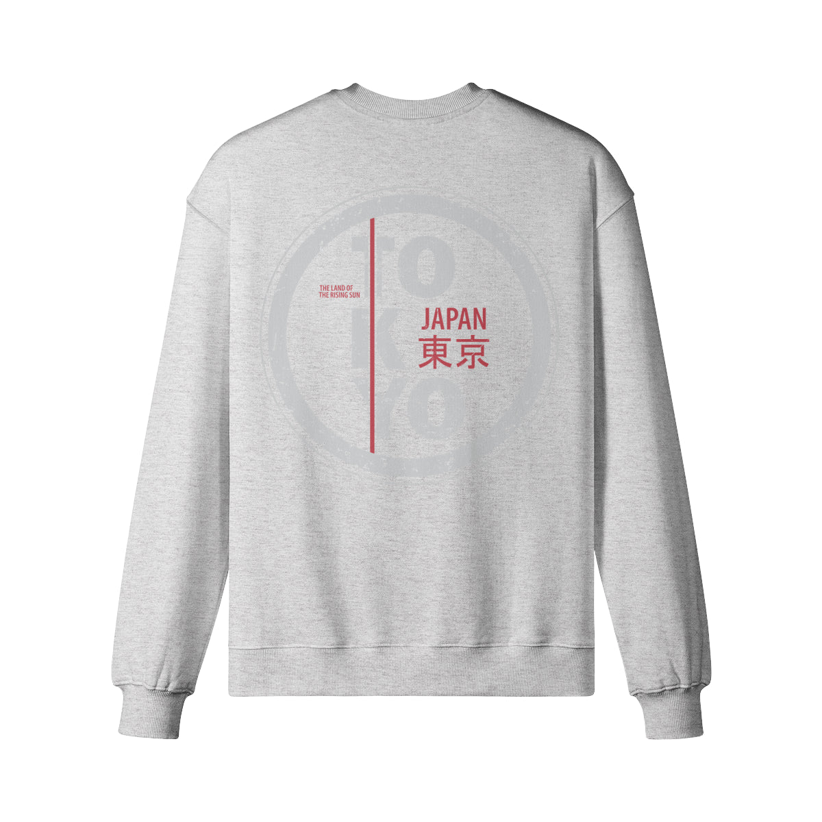 Heavyweight Oversized Sweatshirt Tokyo print-ASIA-Shirts
