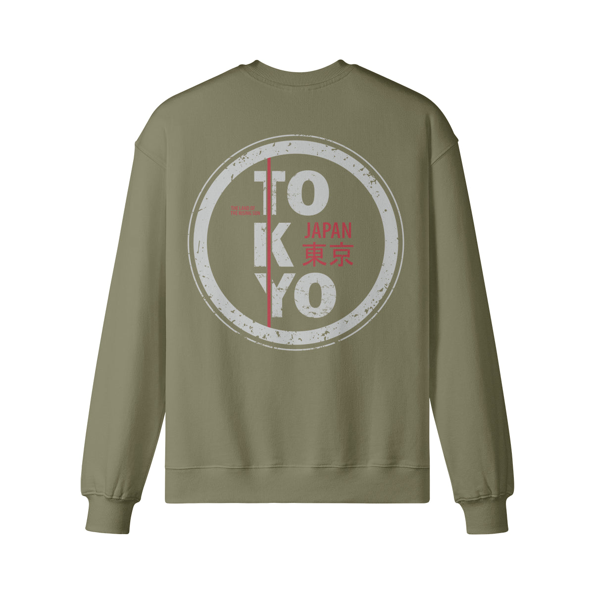 Heavyweight Oversized Sweatshirt Tokyo print-ASIA-Shirts