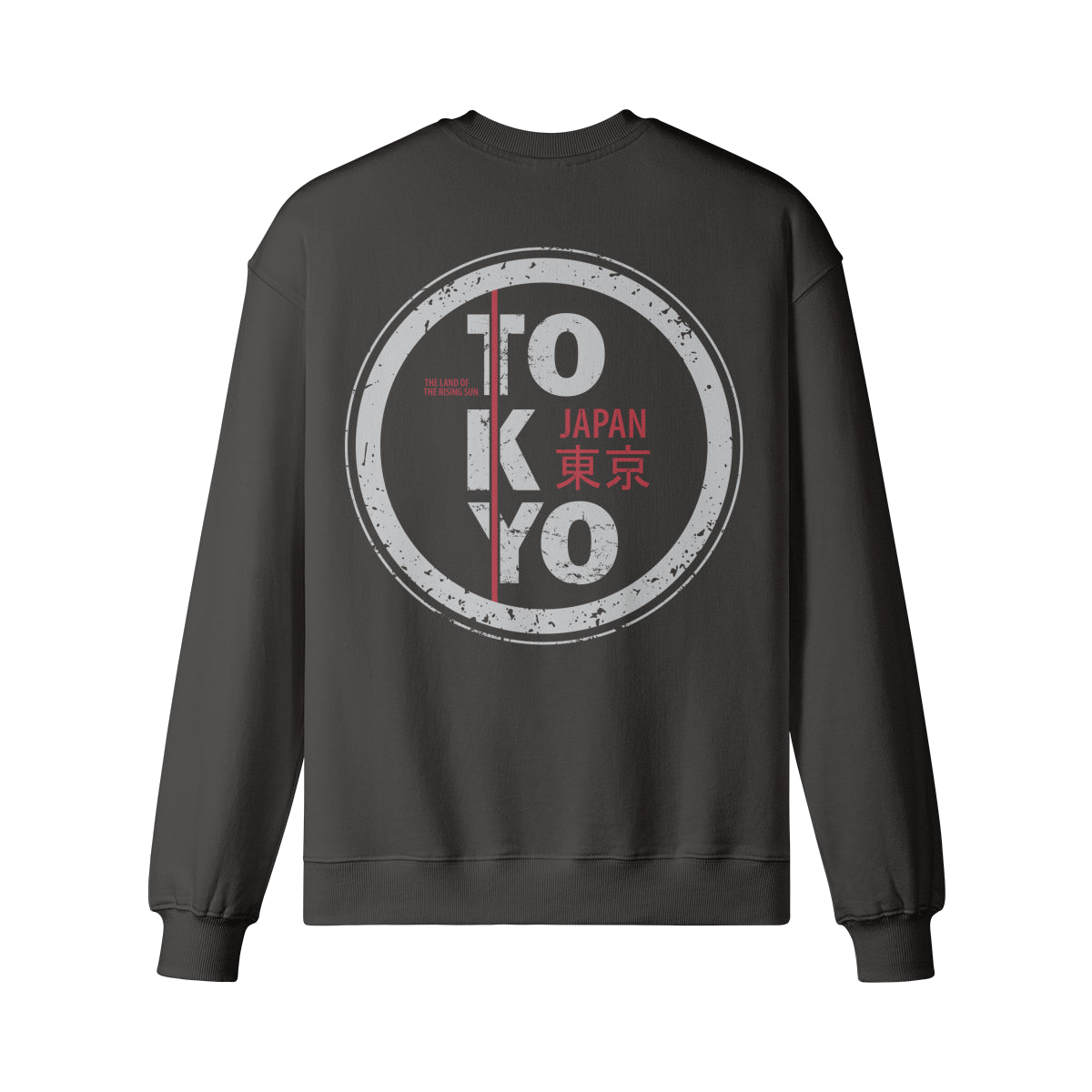 Heavyweight Oversized Sweatshirt Tokyo print-ASIA-Shirts