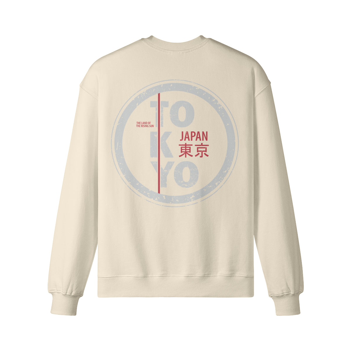Heavyweight Oversized Sweatshirt Tokyo print-ASIA-Shirts