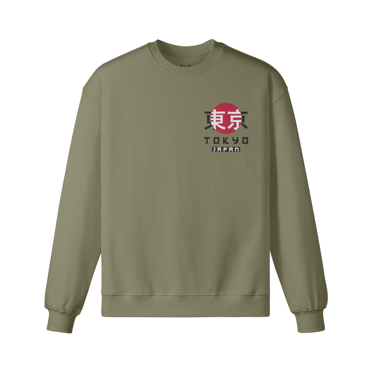 Heavyweight Oversized Sweatshirt Tokyo print-ASIA-Shirts