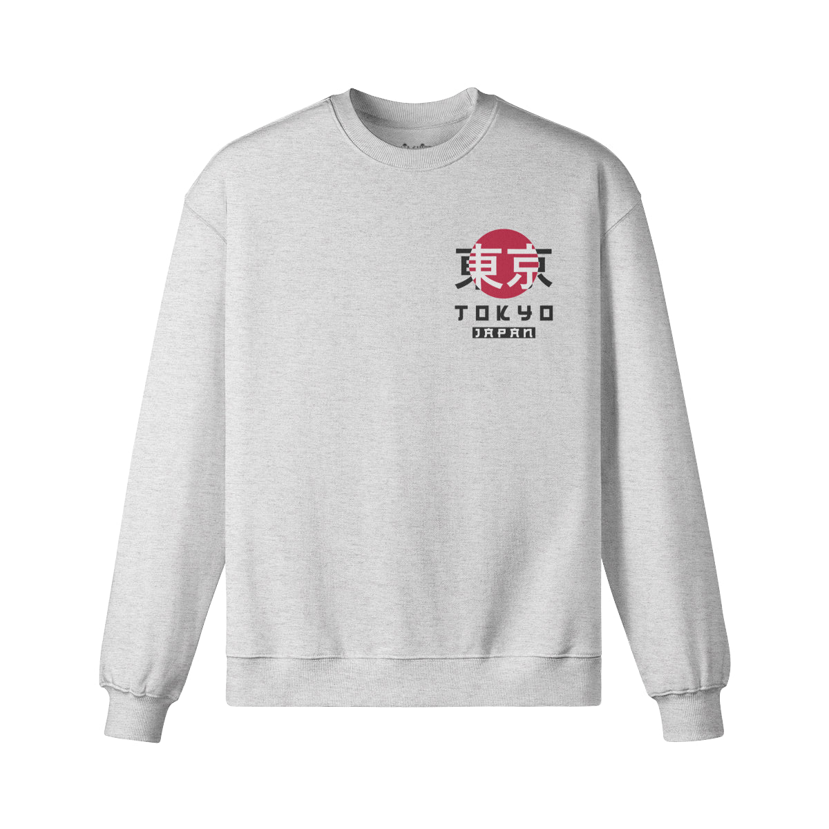 Heavyweight Oversized Sweatshirt Tokyo print-ASIA-Shirts