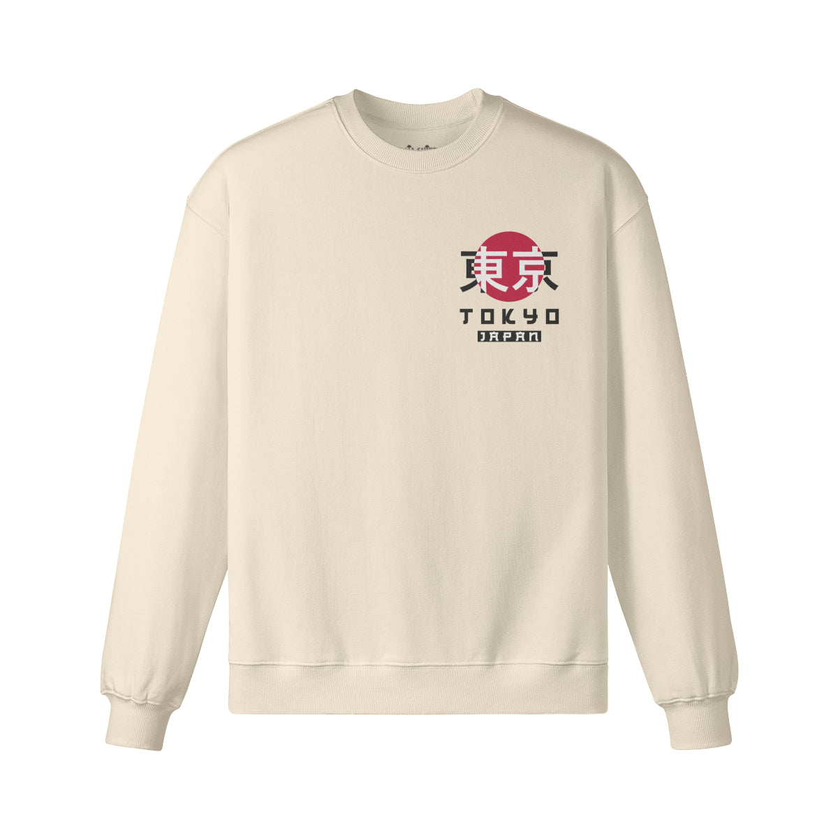 Heavyweight Oversized Sweatshirt Tokyo print-ASIA-Shirts