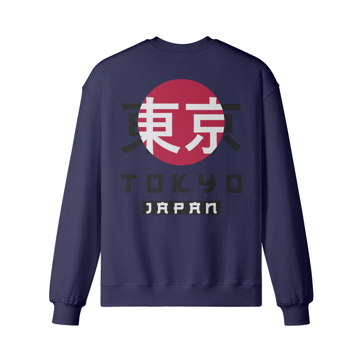 Heavyweight Oversized Sweatshirt Tokyo print-ASIA-Shirts