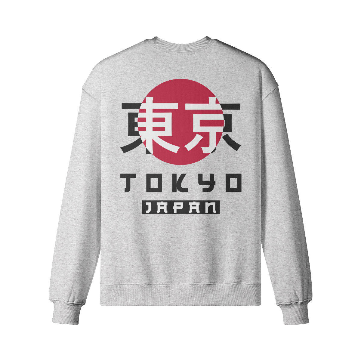 Heavyweight Oversized Sweatshirt Tokyo print-ASIA-Shirts