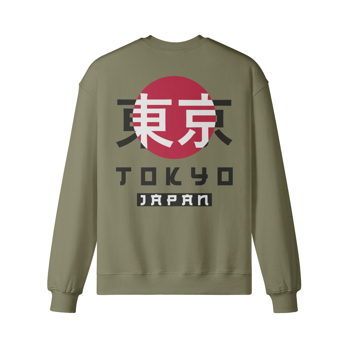 Heavyweight Oversized Sweatshirt Tokyo print-ASIA-Shirts