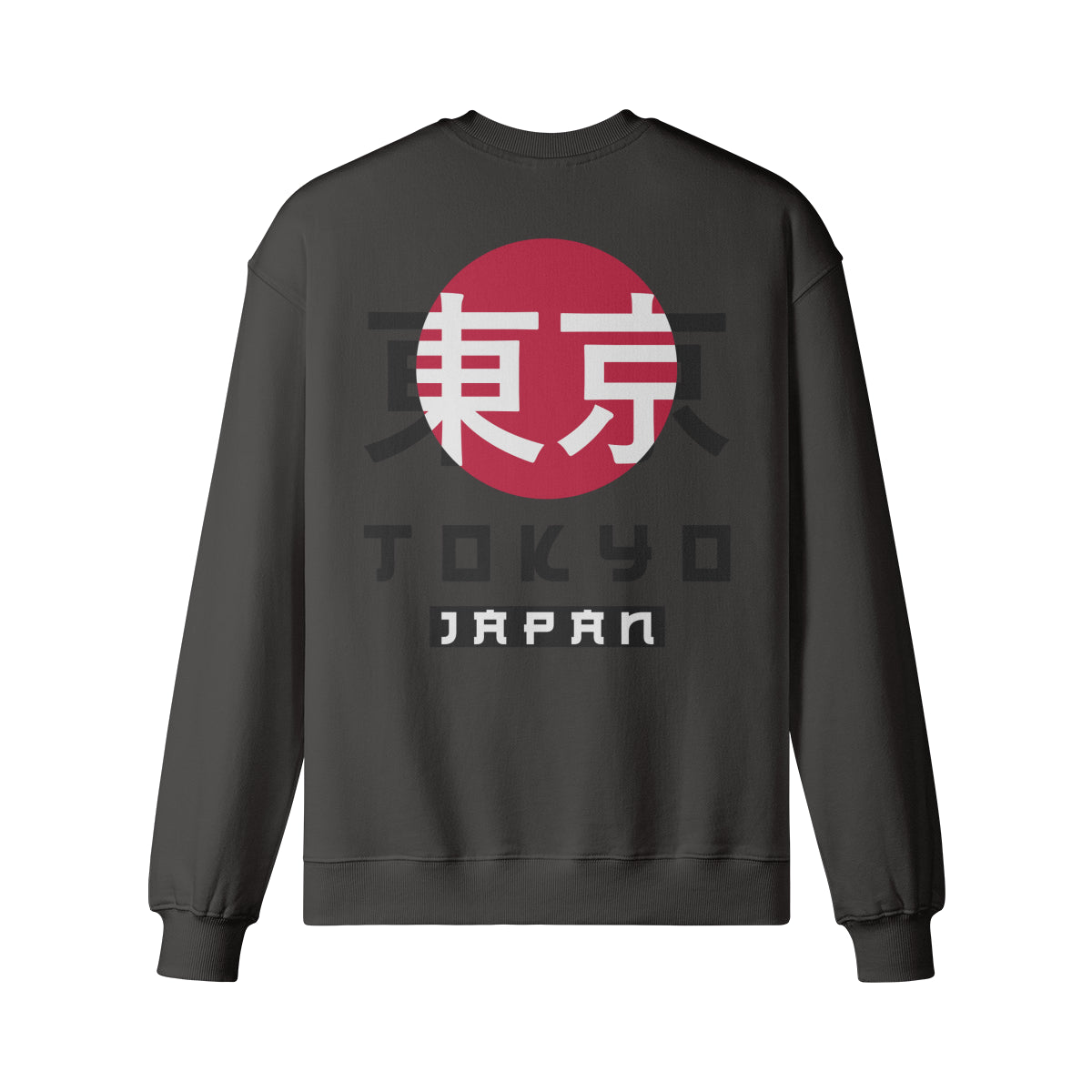 Heavyweight Oversized Sweatshirt Tokyo print-ASIA-Shirts