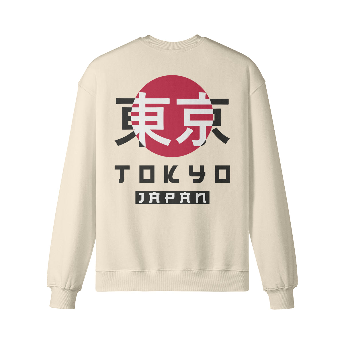Heavyweight Oversized Sweatshirt Tokyo print-ASIA-Shirts