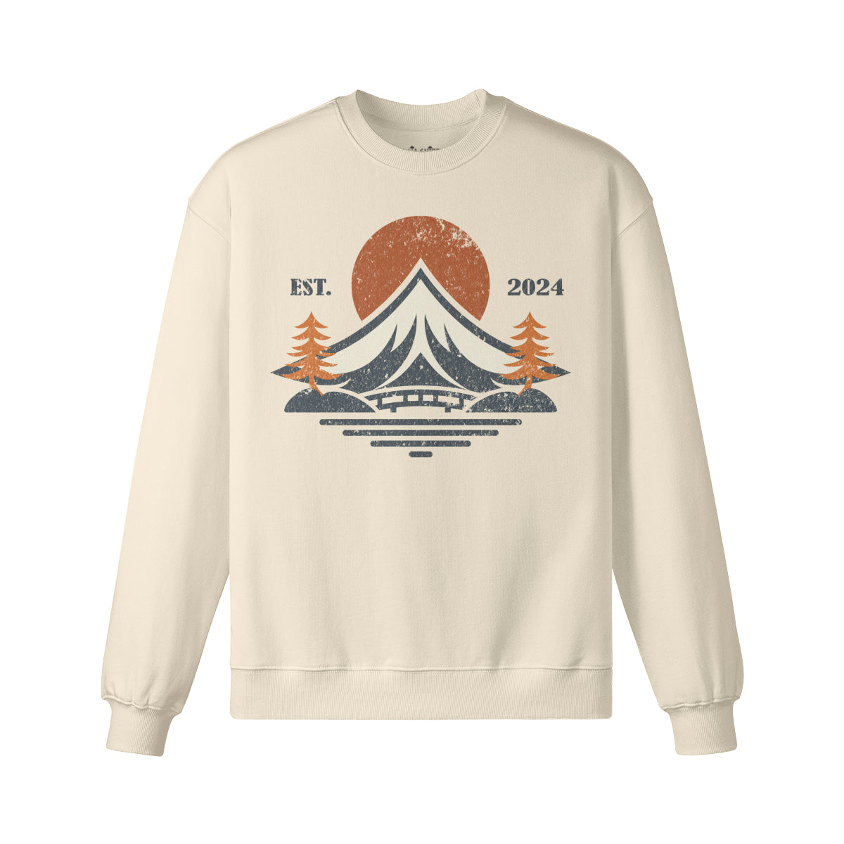 Heavyweight Oversized Sweatshirt Asia print-ASIA-Shirts
