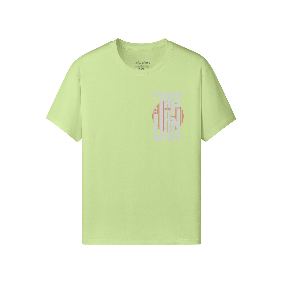 Print T-Shirt Vorder und Rückseite Japan Design-ASIA-Shirts