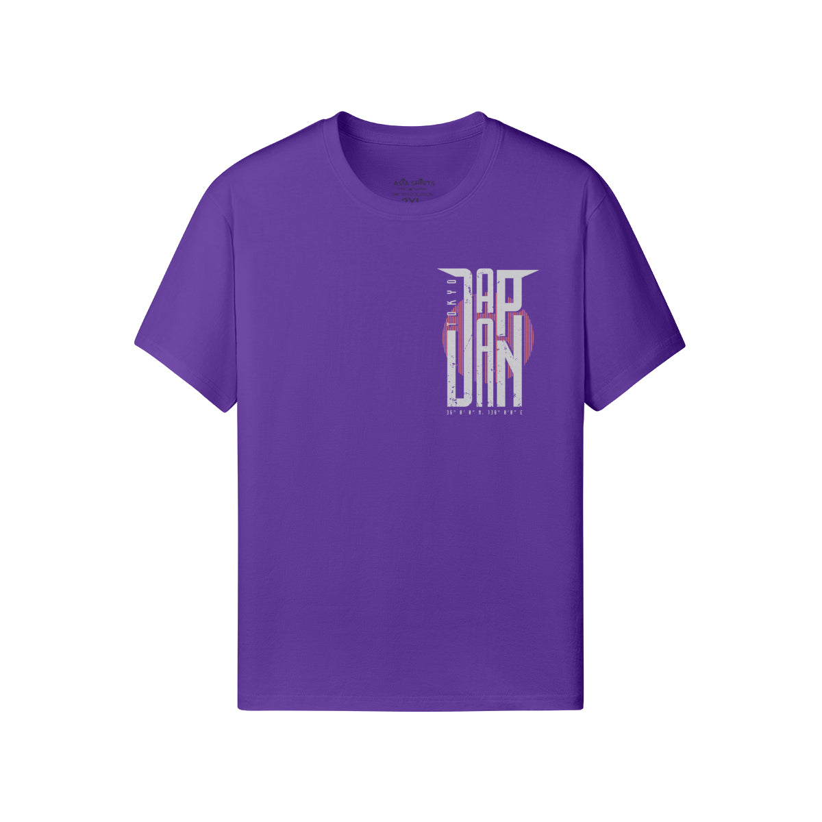 Print T-Shirt Vorder und Rückseite Japan Design-ASIA-Shirts