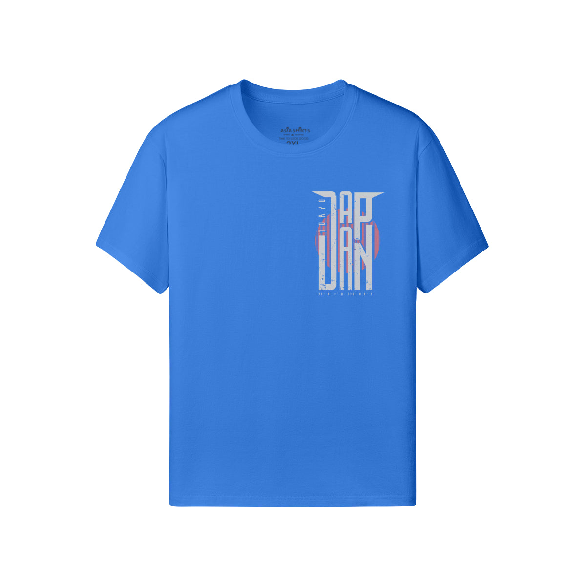 Print T-Shirt Vorder und Rückseite Japan Design-ASIA-Shirts