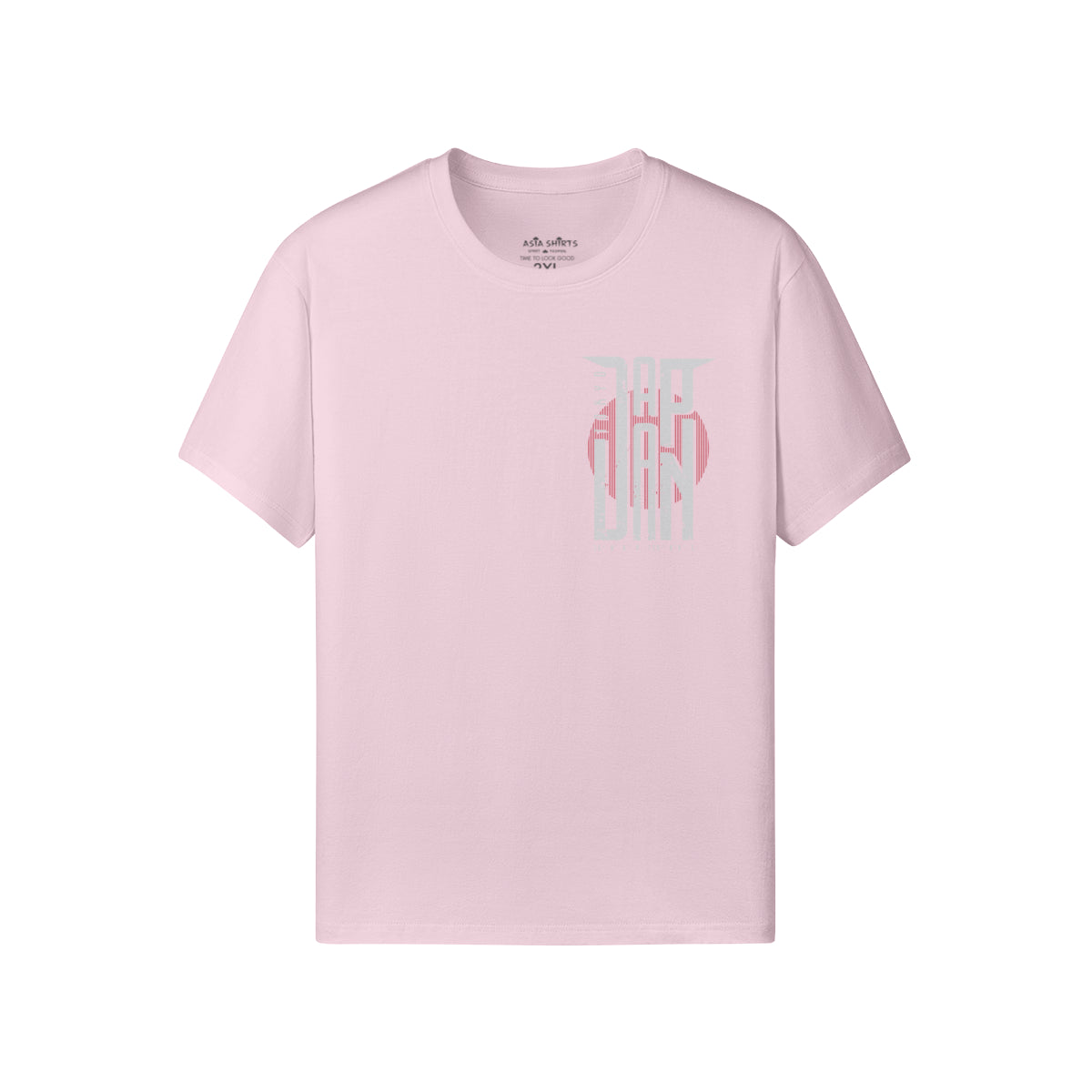 Print T-Shirt Vorder und Rückseite Japan Design-ASIA-Shirts