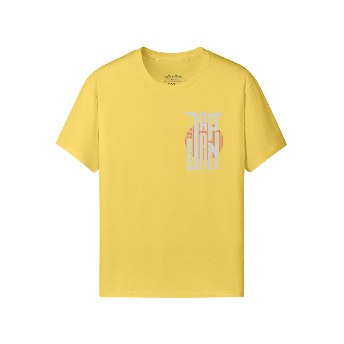 Print T-Shirt Vorder und Rückseite Japan Design-ASIA-Shirts