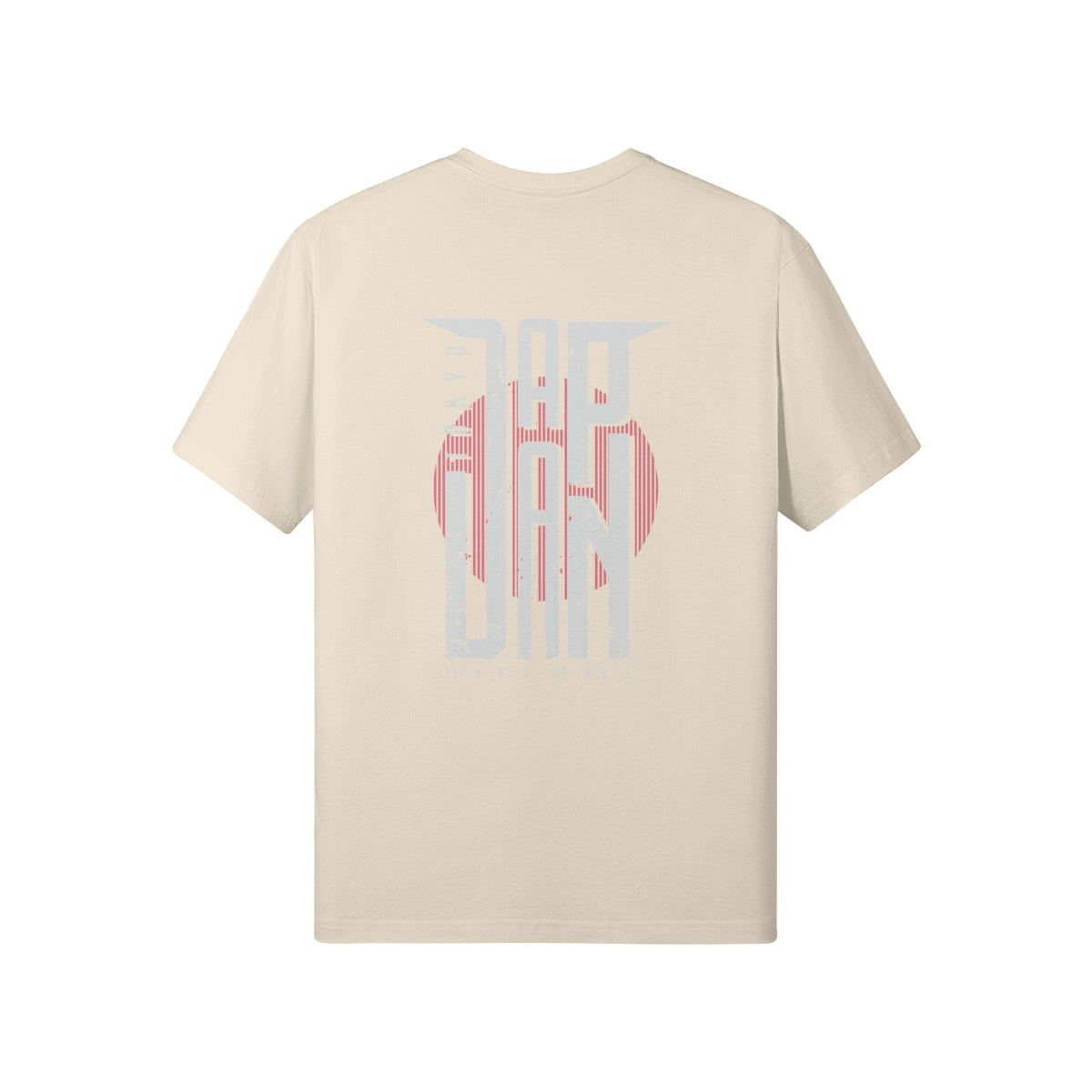 Print T-Shirt Vorder und Rückseite Japan Design-ASIA-Shirts