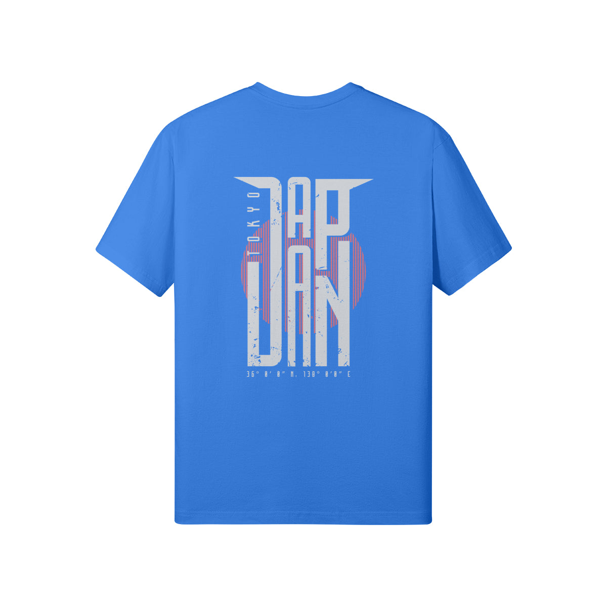 Print T-Shirt Vorder und Rückseite Japan Design-ASIA-Shirts