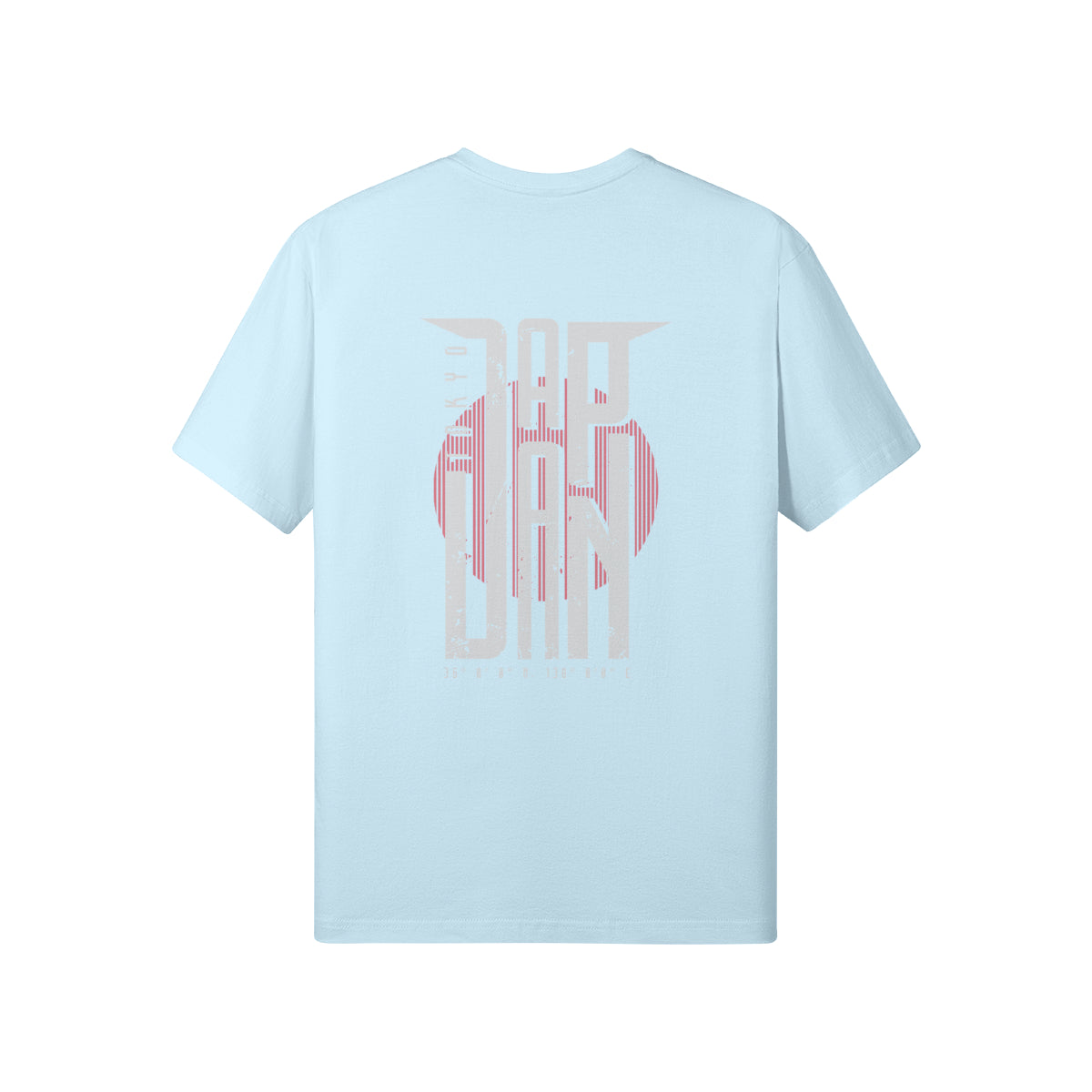 Print T-Shirt Vorder und Rückseite Japan Design-ASIA-Shirts