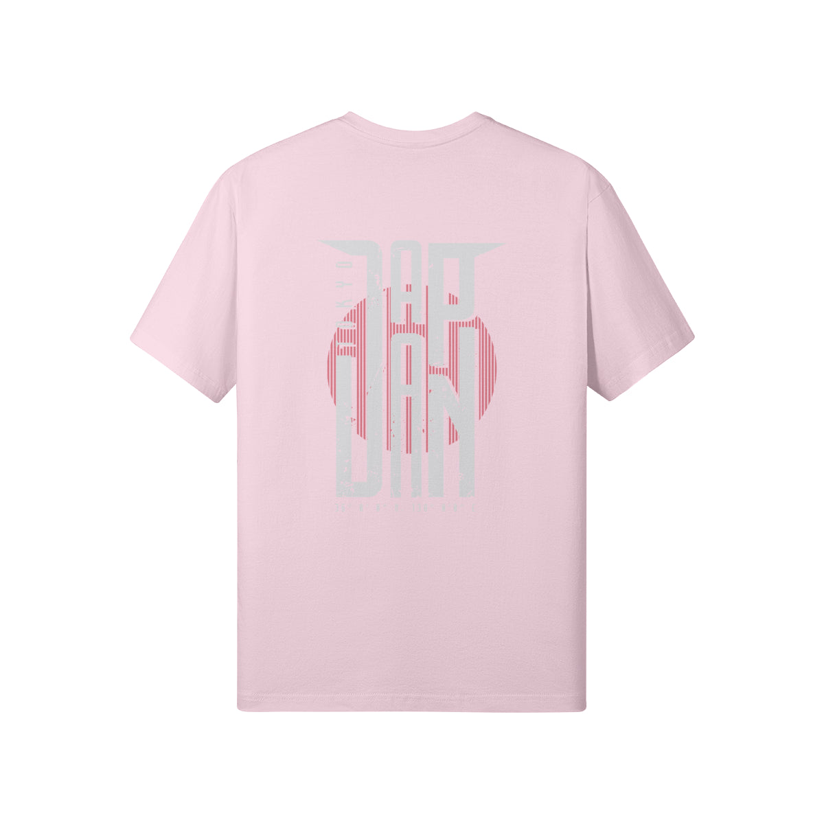 Print T-Shirt Vorder und Rückseite Japan Design-ASIA-Shirts