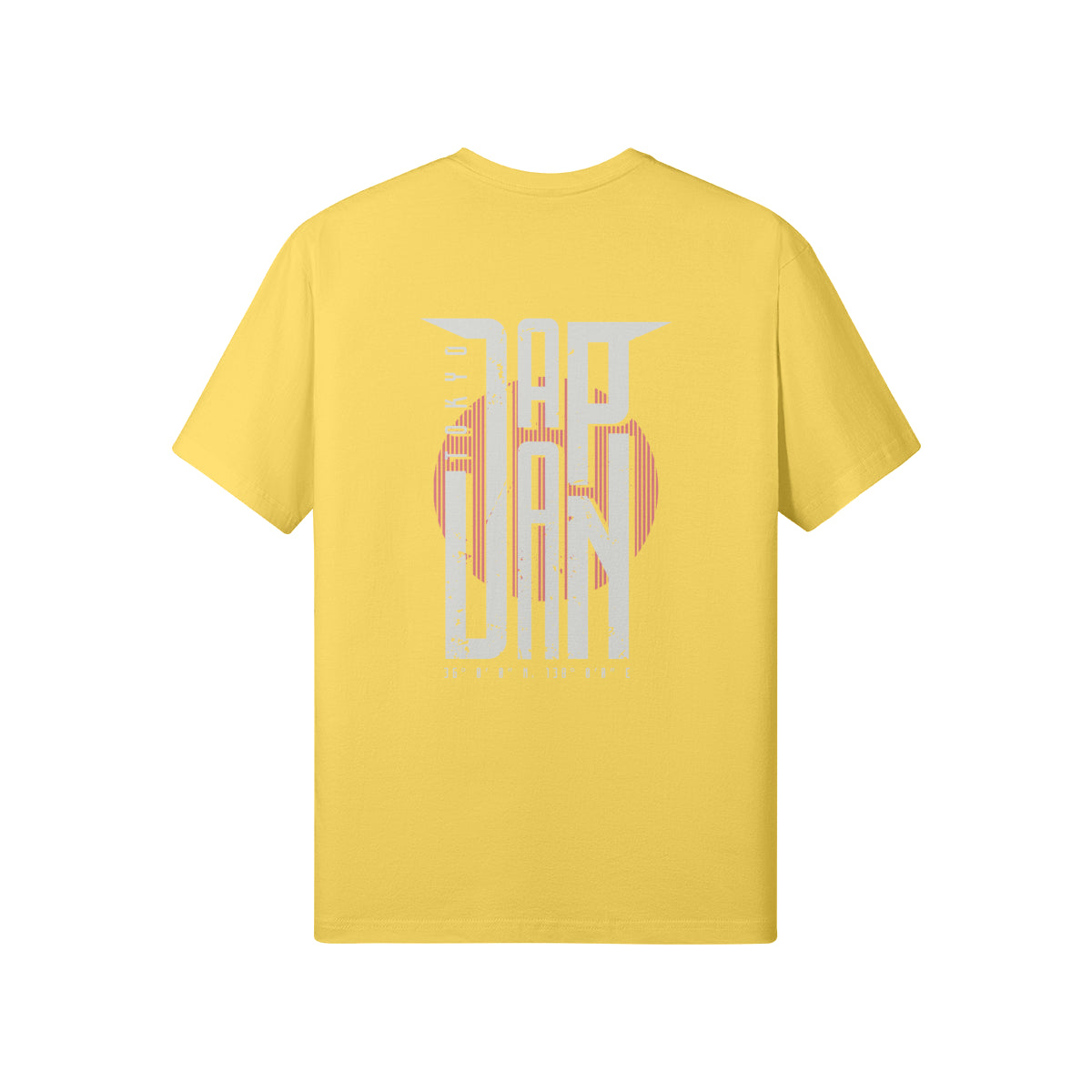 Print T-Shirt Vorder und Rückseite Japan Design-ASIA-Shirts