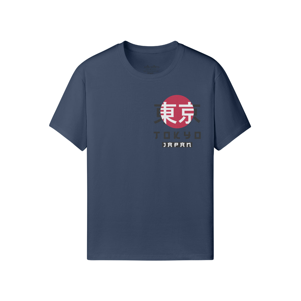 Print T-Shirt Vorder und Rückseite Japan Design-ASIA-Shirts