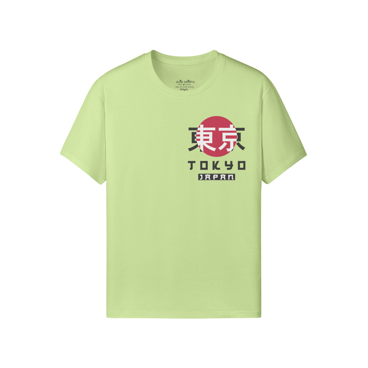 Print T-Shirt Vorder und Rückseite Japan Design-ASIA-Shirts