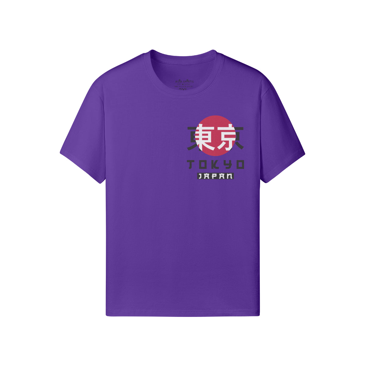Print T-Shirt Vorder und Rückseite Japan Design-ASIA-Shirts