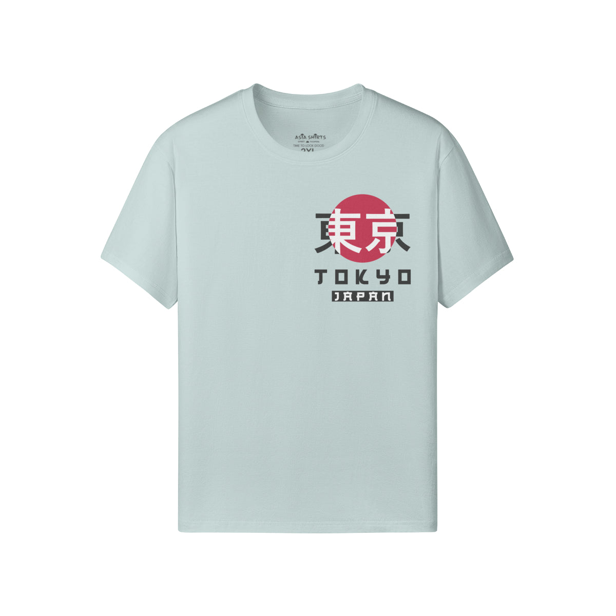 Print T-Shirt Vorder und Rückseite Japan Design-ASIA-Shirts