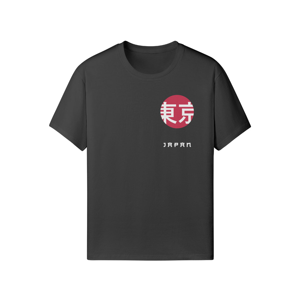 Print T-Shirt Vorder und Rückseite Japan Design-ASIA-Shirts