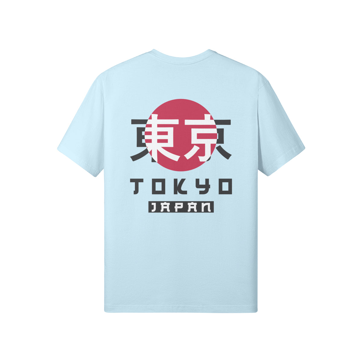 Print T-Shirt Vorder und Rückseite Japan Design-ASIA-Shirts