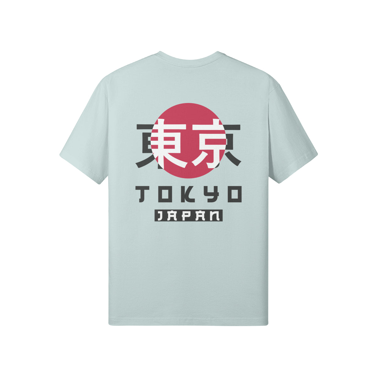 Print T-Shirt Vorder und Rückseite Japan Design-ASIA-Shirts
