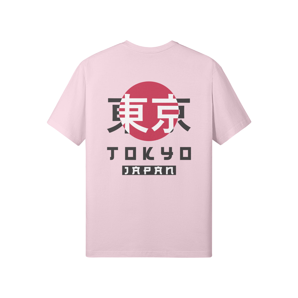 Print T-Shirt Vorder und Rückseite Japan Design-ASIA-Shirts