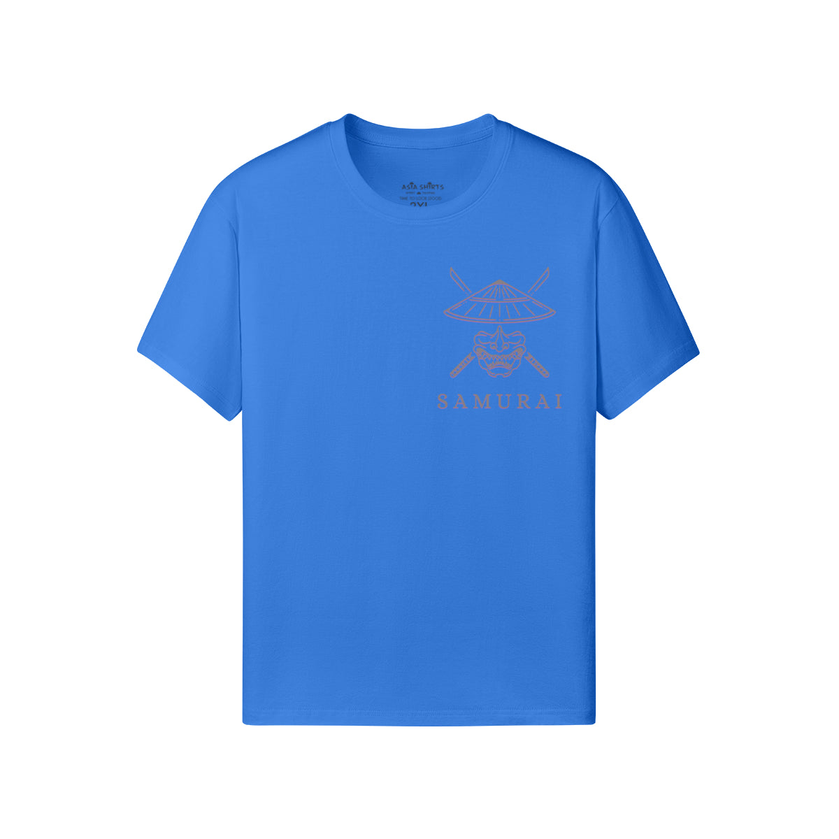 Print T-Shirt Samurai Vorder und Rückseite Design-ASIA-Shirts