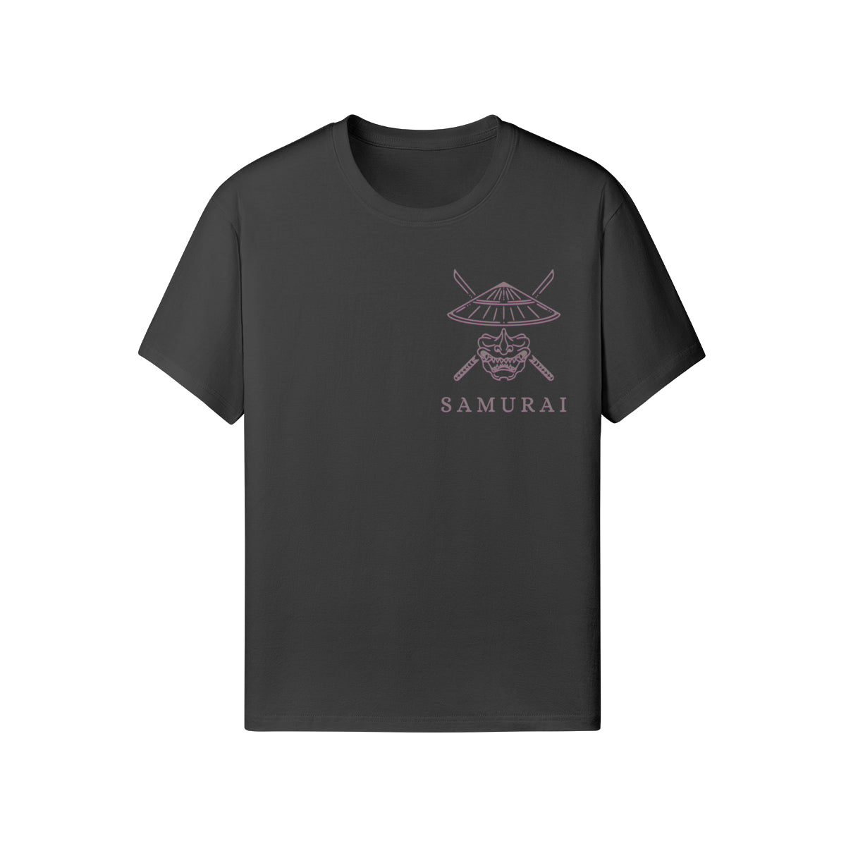Print T-Shirt Samurai Vorder und Rückseite Design-ASIA-Shirts