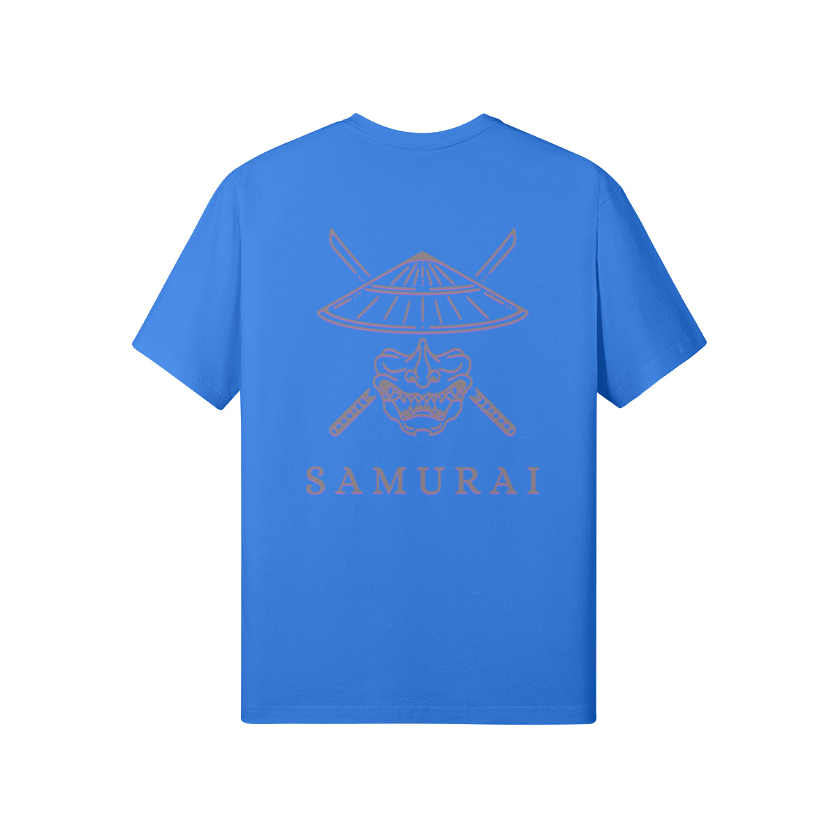 Print T-Shirt Samurai Vorder und Rückseite Design-ASIA-Shirts
