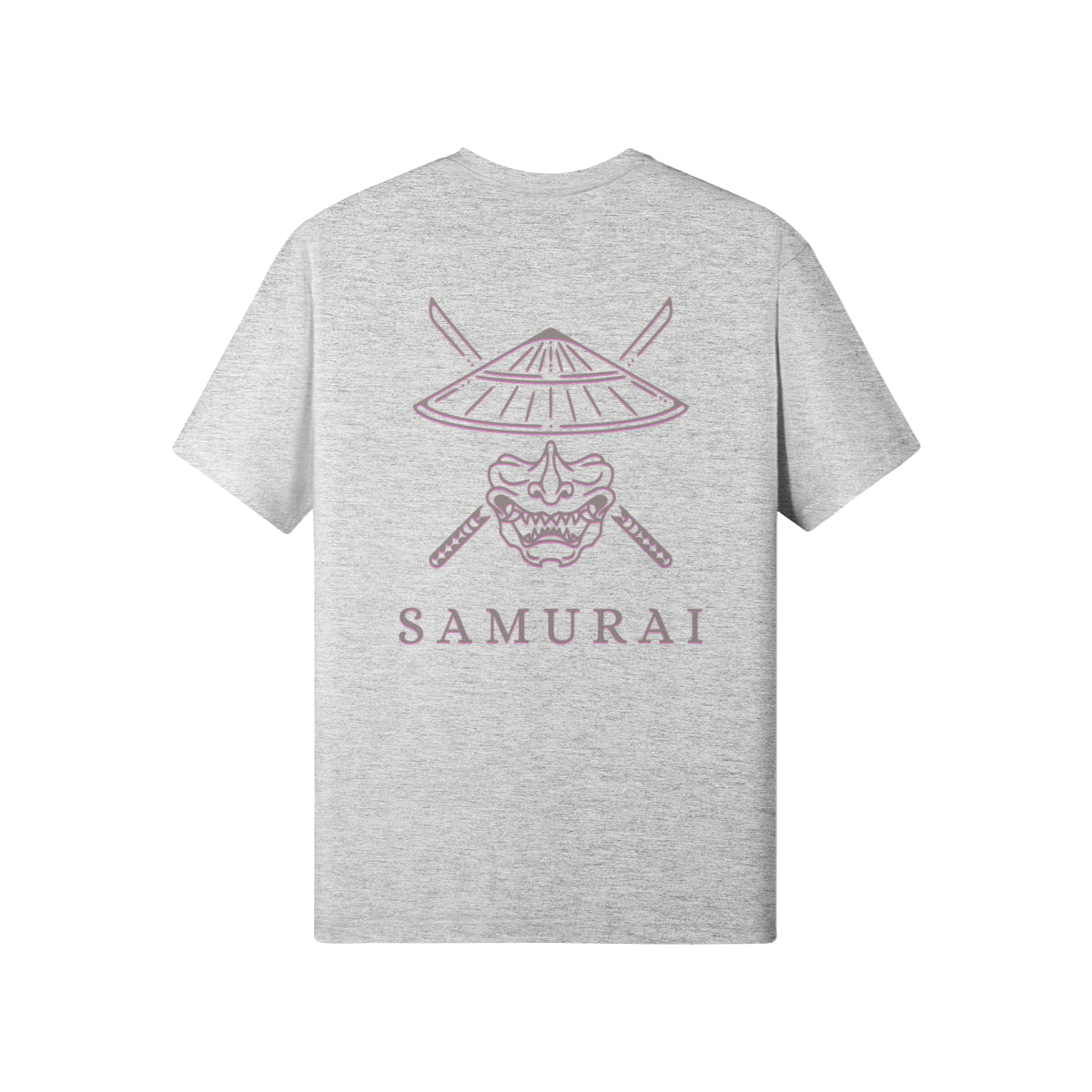 Print T-Shirt Samurai Vorder und Rückseite Design-ASIA-Shirts