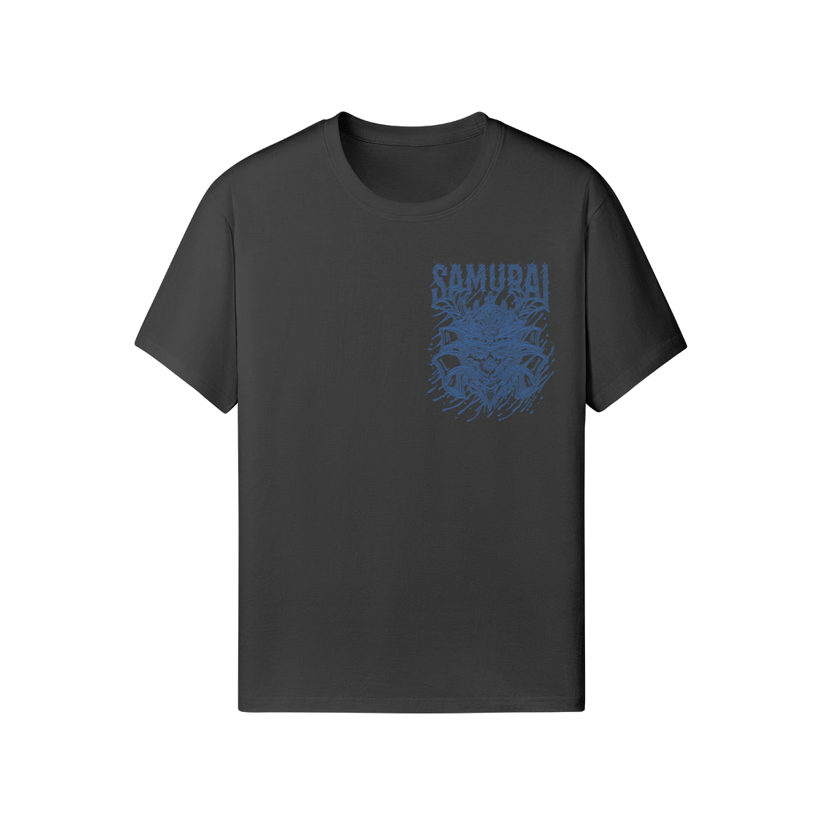 Print T-Shirt Samurai Vorder und Rückseite Design-ASIA-Shirts