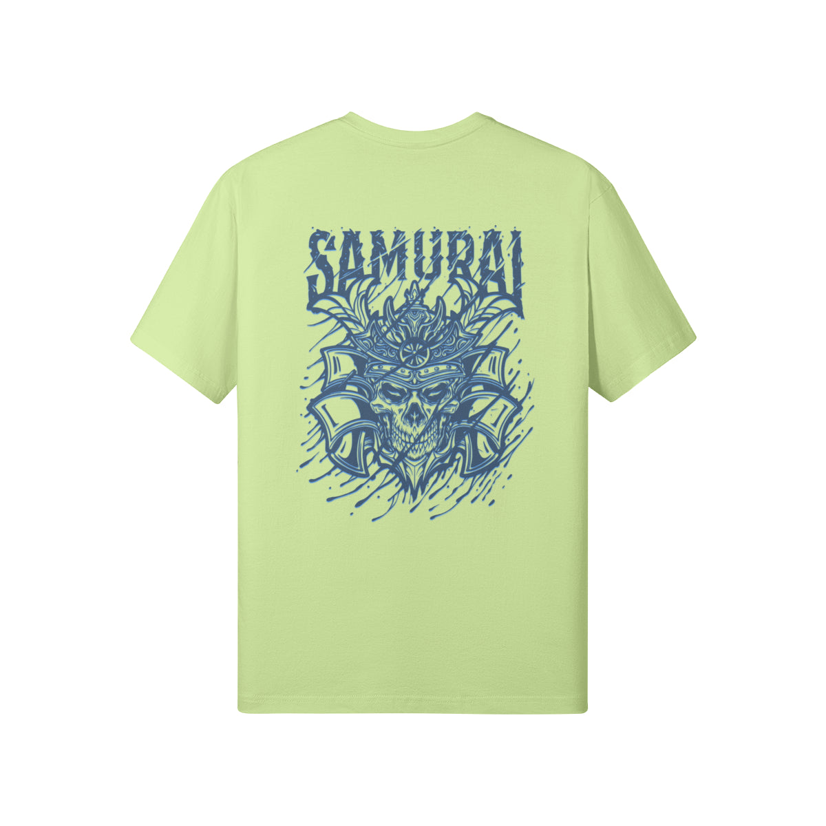 Print T-Shirt Samurai Vorder und Rückseite Design-ASIA-Shirts
